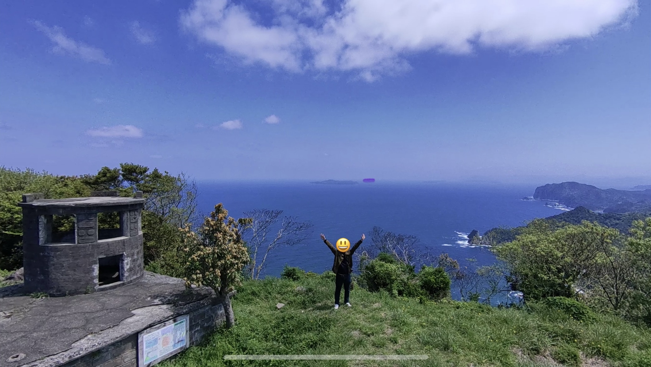 AIドローンで撮影した画像。